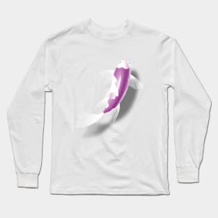 Purple clownfish fish Long Sleeve T-Shirt